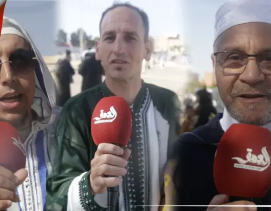 بعد عامين من التوقف.. مواطنون يعبرون عن سعادتهم بعودة صلاة العيد بالمصليات ويهنئون المغاربة