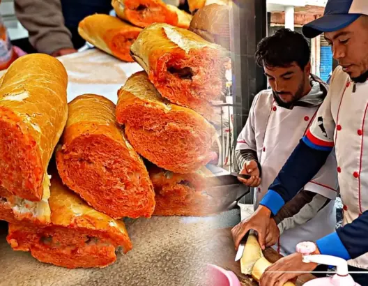 الطون والحرور .. أكلة شعبية يتخذها شباب من أزمور مصدرا للرزق يوم العيد