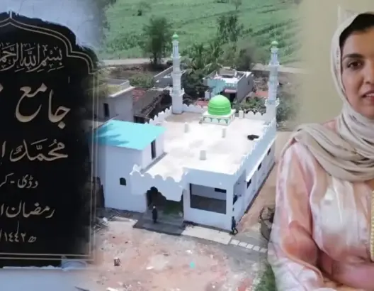 يحمل اسم “محمد السادس”.. عبير مغربية تبني مسجداً لمسلمي الهند (فيديو)