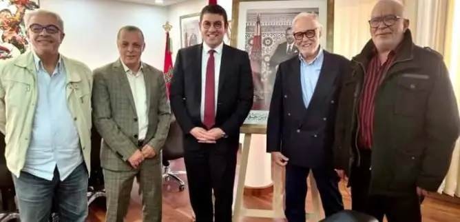 في لقائهم مع بنسعيد.. مهنيو السينما يدعون لإحداث هيئة لترويج الأفلام المغربية بالخارج