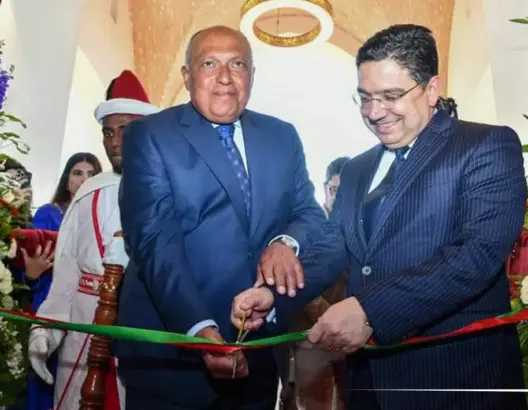 بوريطة ووزير خارجية مصر يفتتحان المقر الجديد للسفارة المصرية بالرباط (فيديو)