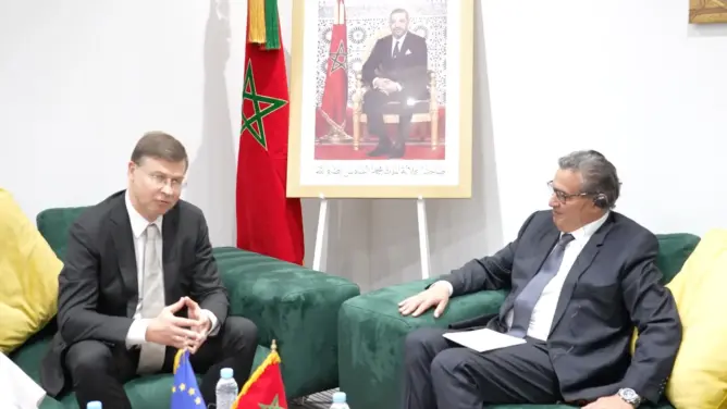 تعزيز التعاون الاقتصادي والمبادلات التجارية محور مباحثات بين أخنوش ومسؤول أوروبي رفيع