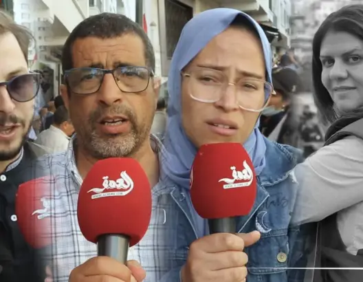 صحافيون ومواطنون مغاربة يدينون اغتيال “أبو عاقلة” ويطالبون بمعاقبة الاحتلال الإسرائيلي (فيديو)