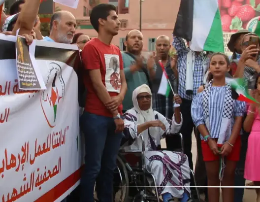 بشعارات قوية.. مساندو القضية الفلسطينية بمراكش يستنكرون اغتيال أبو عاقلة (فيديو)