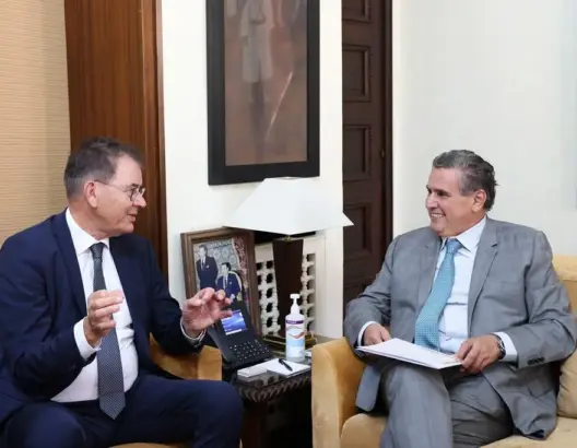 أخنوش يستقبل مدير منظمة الأمم المتحدة للتنمية الصناعية ويبحثان تقوية الشراكة