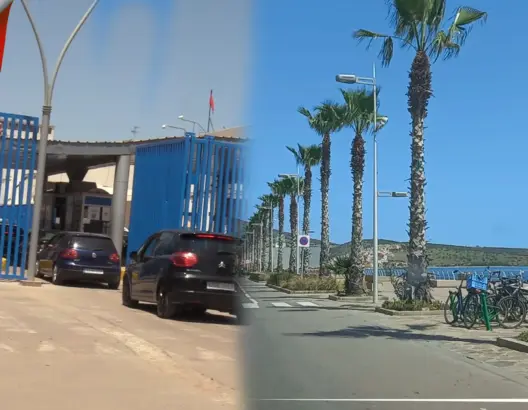 جولة بكورنيش الناظور في اتجاه معبر مليلية المحتلة