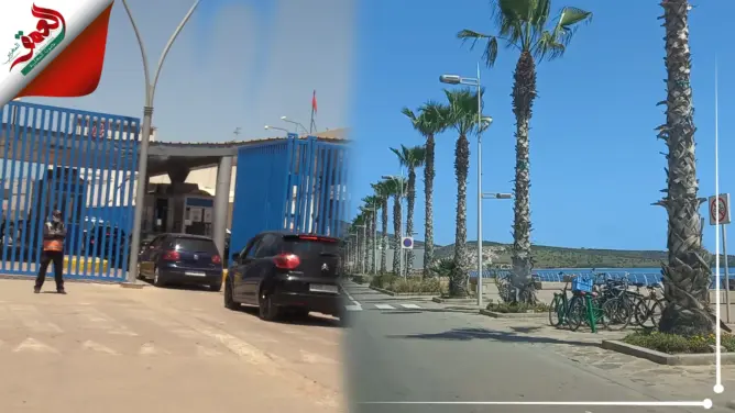 جولة بكورنيش الناظور في اتجاه معبر مليلية المحتلة