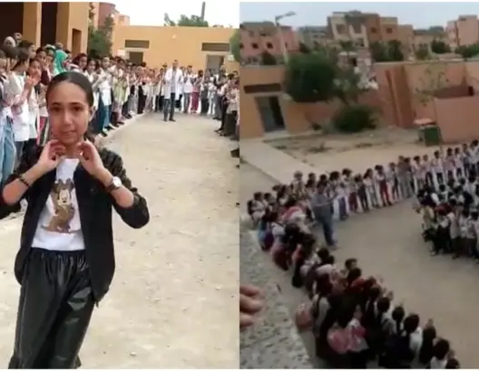 بعد مشاركتها في تحدي القراءة العربي.. تلميذة تحظى باستقبال عفوي بمدرسة بابن جرير (فيديو +صور)