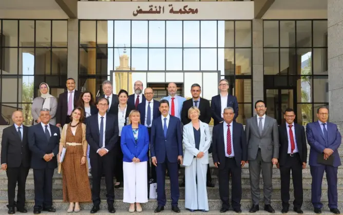 المجلس الأعلى للسلطة القضائية والمجلس الأعلى للقضاء البلجيكي يستأنفان اتفاقية التوأمة