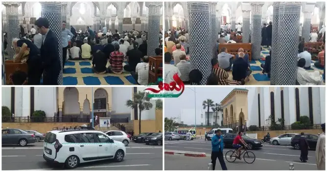 إصابة خطيب جمعة بأزمة قلبية فوق المنبر تُربك المصلين بالبيضاء.. وأطباء يتدخلون (صور)
