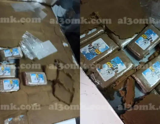 إحباط عملية تهريب نصف طن من المخدرات داخل شاحنتين بالميناء المتوسطي (صور)