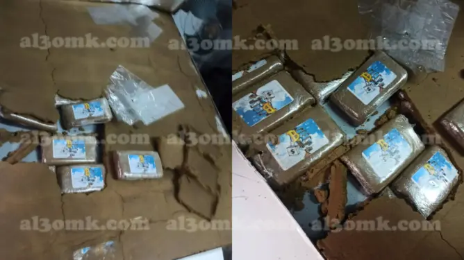 إحباط عملية تهريب نصف طن من المخدرات داخل شاحنتين بالميناء المتوسطي (صور)