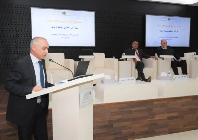بنموسى يستعرض الخطوط العريضة لمشروع تجويد المدرسة العمومية أمام مجلس “شامي”