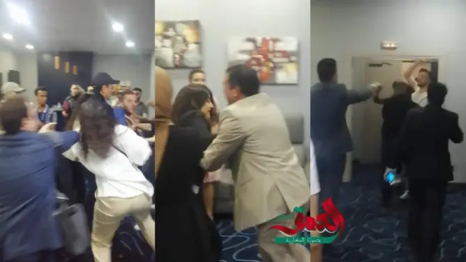ملتقى دولي للشبيبة الإشتراكية بطنجة يتحول إلى شجار بين الأتراك والأكراد بحضور بنعبدالله (فيديو)