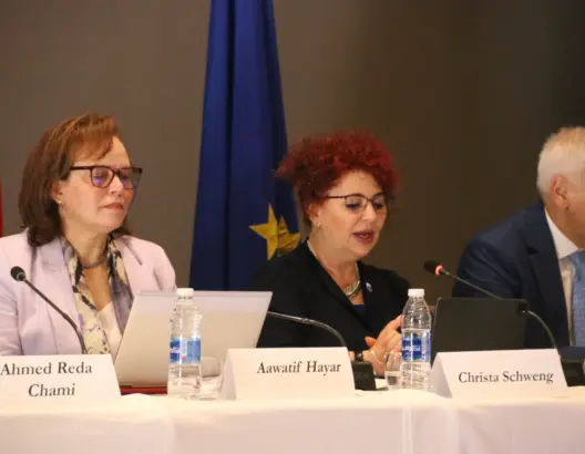وزيرة التضامن: تحديات التنمية مسؤولية مشتركة بين الدولة والمجتمع المدني (فيديو)
