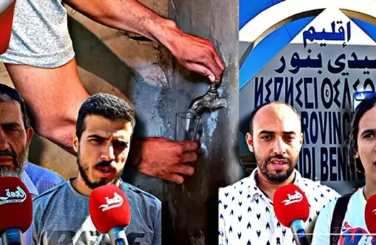 كارثة تهدد مرضى “الدياليز”.. مياه سيدي بنور غير صالحة للشرب ومطالب بتدخل عاجل (فيديو)
