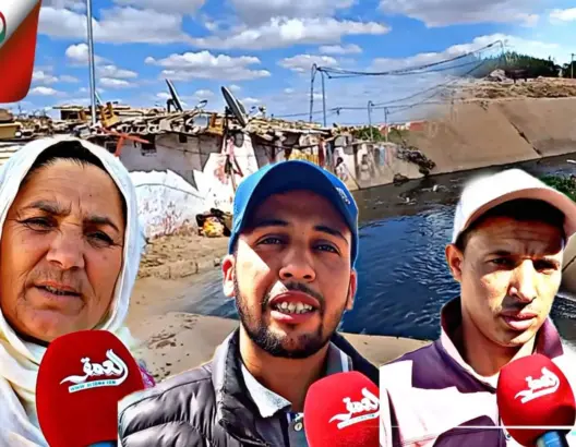 “الواد الحار” و”القزدير” يُفاقمان معاناة ساكنة حي القرية بسيدي بنور