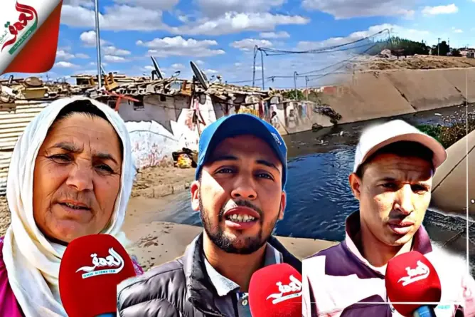“الواد الحار” و”القزدير” يُفاقمان معاناة ساكنة حي القرية بسيدي بنور