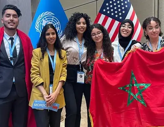 ‎الحرب الأوكرانية الروسية.. صحفية مغربية تبرز موقف المملكة في “نموذج الأمم المتحدة”