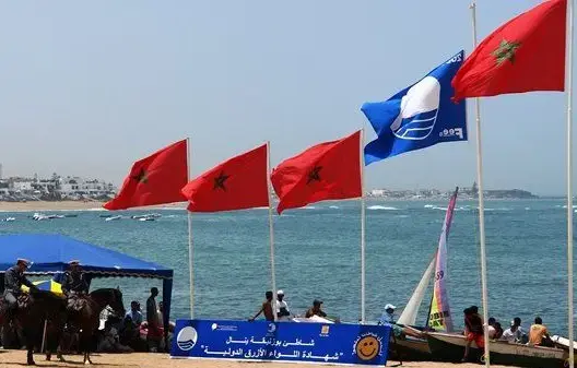 رفع اللواء الأزرق الدولية بـ4 شواطئ وميناء ترفيهي بالمضيق الفنيدق