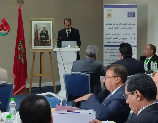 الداكي يشرف على دورة تكوينية حول “دور النيابة العامة وحماية المرأة ضحية العنف”