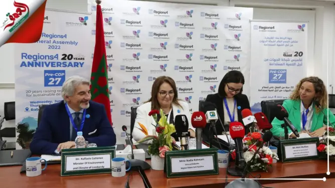 مغاربة وأجانب يتباحثون بشأن المناخ والتنوع البيولوجي تمهيدا لـ « COP27 » (فيديو)