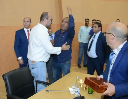 بلطجة بحفل تنصيب عميدة كلية سطات