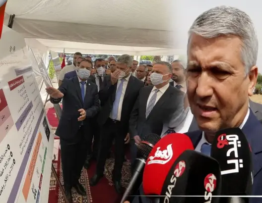 وزير الفلاحة يزور ضيعة نموذجية خاصة بتحسين وتجويد بذور القمح (فيديو)