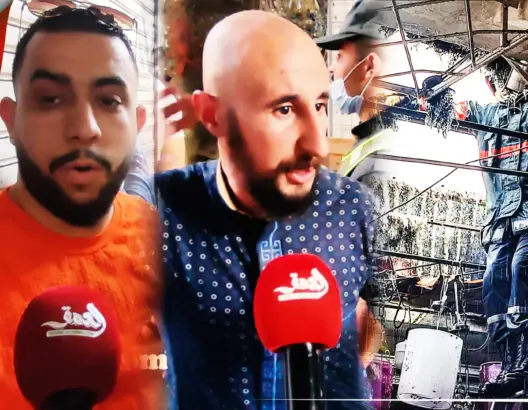 شهود يروون تفاصيل احتراق خمس محلات بسوق “كاساباراطا” بطنجة ويكشفون السبب