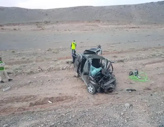 وفاة سائق سيارة اصطدمت بحافلة لنقل المسافرين بورزازات