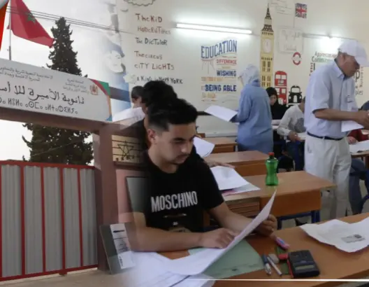 هكذا انطلقت امتحانات الباكالوريا بثانوية الأميرة لالة أسماء بوجدة (فيديو)