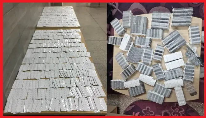 أمن البيضاء يحبط محاولة لترويج 6860 قرص طبي مخدر من نوع “ريفوتريل”