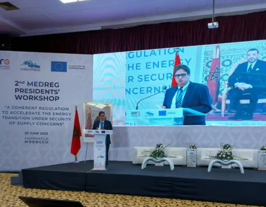 برضاش يدعو دول المتوسط لربط الشبكات الكهربائية لتحقيق الاستقلال الطاقي