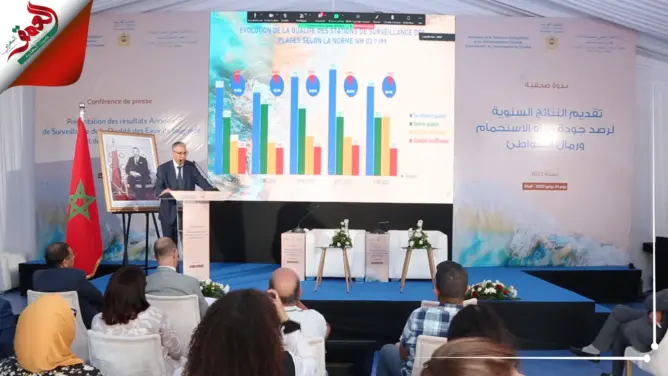حصيلة مراقبة جودة مياه الاستحمام ورمال الشواطئ بالمغرب