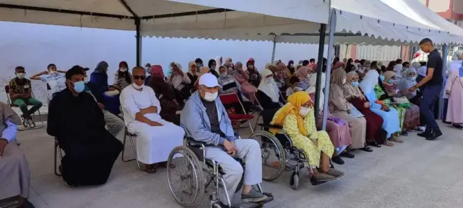 حملة طبية مجانية تستهدف 600 مستفيد من ساكنة تابريكت بسلا