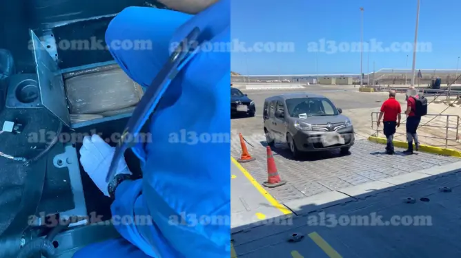 إحباط تهريب 67 كيلوغرام من الكوكايين بميناء طنجة (صور)