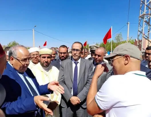 بكلفة 468 مليون درهم.. إعطاء انطلاقة مشاريع تنموية بإقليم زاكورة