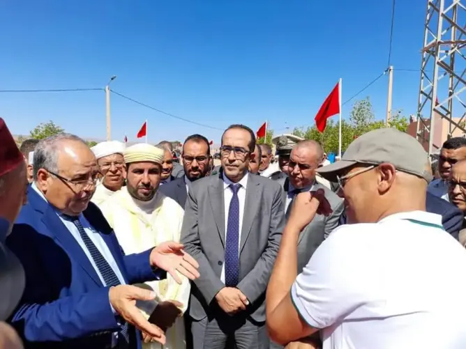 بكلفة 468 مليون درهم.. إعطاء انطلاقة مشاريع تنموية بإقليم زاكورة