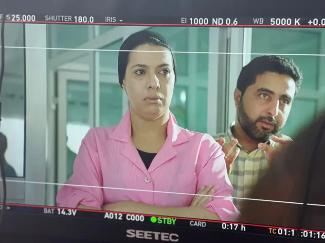 بمشاركة ابنها الأصغر.. مونية لمكيمل تنقل معاناة “أطفال القمر” (صور)