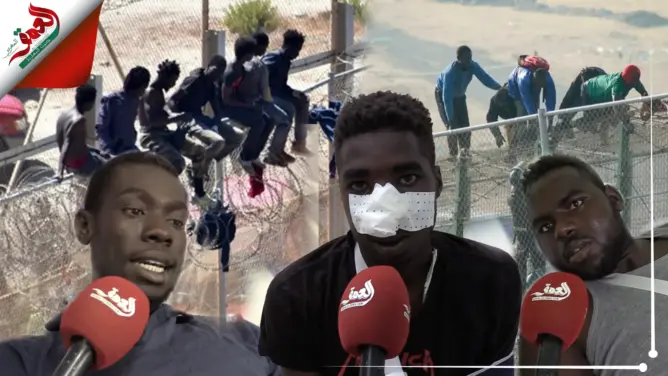 مهاجرون سودانيون يكشفون لـ”العمق” القصة الكاملة لمحاولة اقتحام معبر مليلية (فيديو)