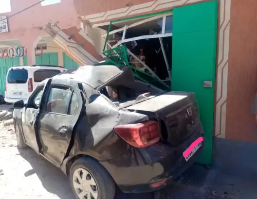 اصطدام سيارة بواجهة منزل بتنغير تخلف قتيلا و3 مصابين.. والدرك يفتح تحقيقا