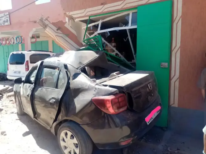 اصطدام سيارة بواجهة منزل بتنغير تخلف قتيلا و3 مصابين.. والدرك يفتح تحقيقا