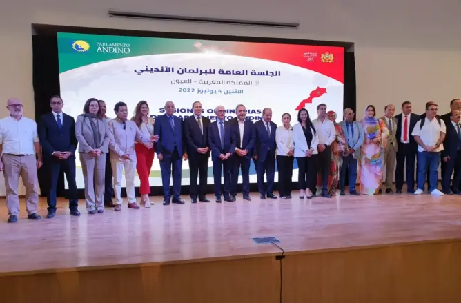 برلمان دول الأنديز يعقد جلسته بالصحراء المغربية.. والطالبي يصفها بالتاريخية