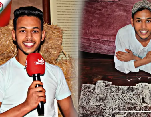 “الفن والتبن”.. شاب يُبدع في عيد الأضحى بالملح والماء ويبيع التبن لكسب قوته (فيديو)
