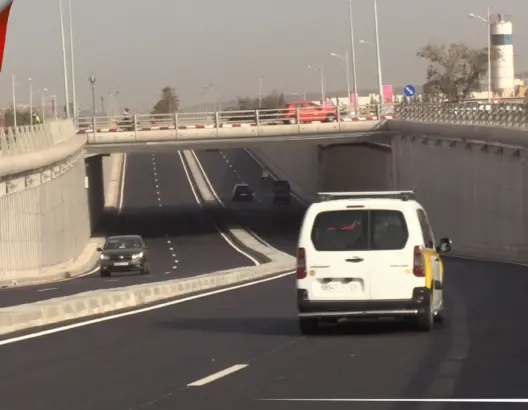افتتاح مؤقت لأول ممر تحت أرضي بأكادير (فيديو)