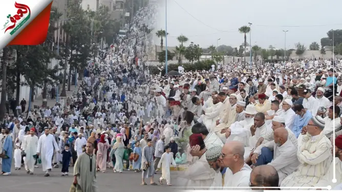 في أجواء إيمانية مهيبة.. آلاف المصلين يؤدون صلاة عيد الأضحى بالدار البيضاء