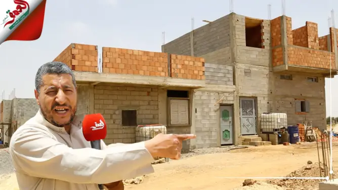 مشاكل بالجملة بمشروع إعادة قاطني دور الصفيح عين السبيت بالخميسات (فيديو)