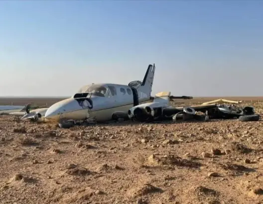 سقوط طائرة سويدية في بولمان على متنها شخصان