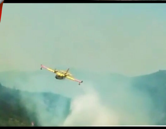طائرات "كنادير" تواصل طلعاتها الجوية لإخماد حرائق إقليم وزان