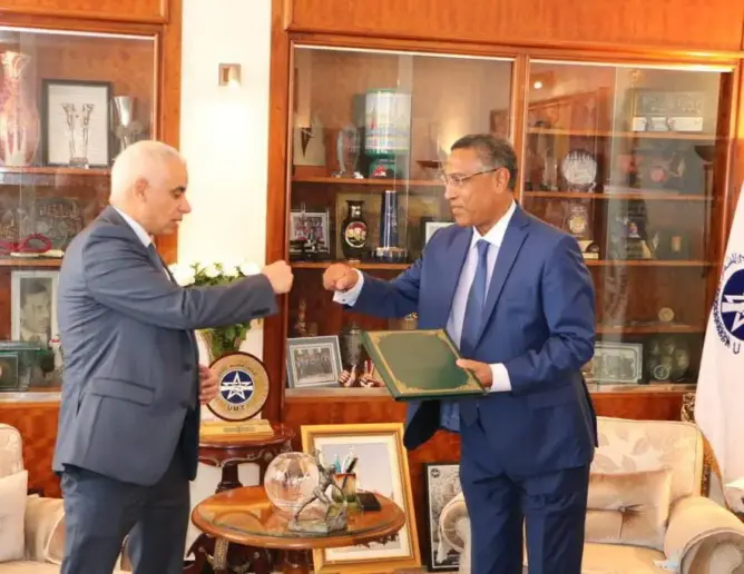 ٱيت الطالب يدشن جولة جديدة من الحوار الإجتماعي بعقد اجتماع مع موخاريق في مقر الـUMT